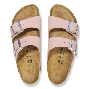 Birkenstock- Arizona Flex Platform papillo, Nubuck Leather, pink, size EU 37